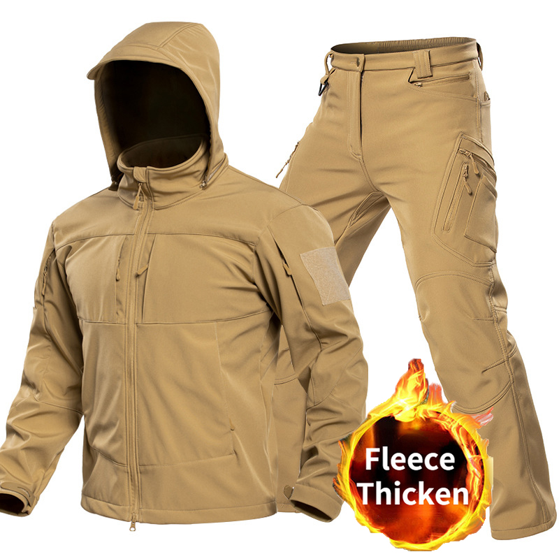 Winter Clothing Stores - Erkekler için Açık Hava Taktiksel Softshell