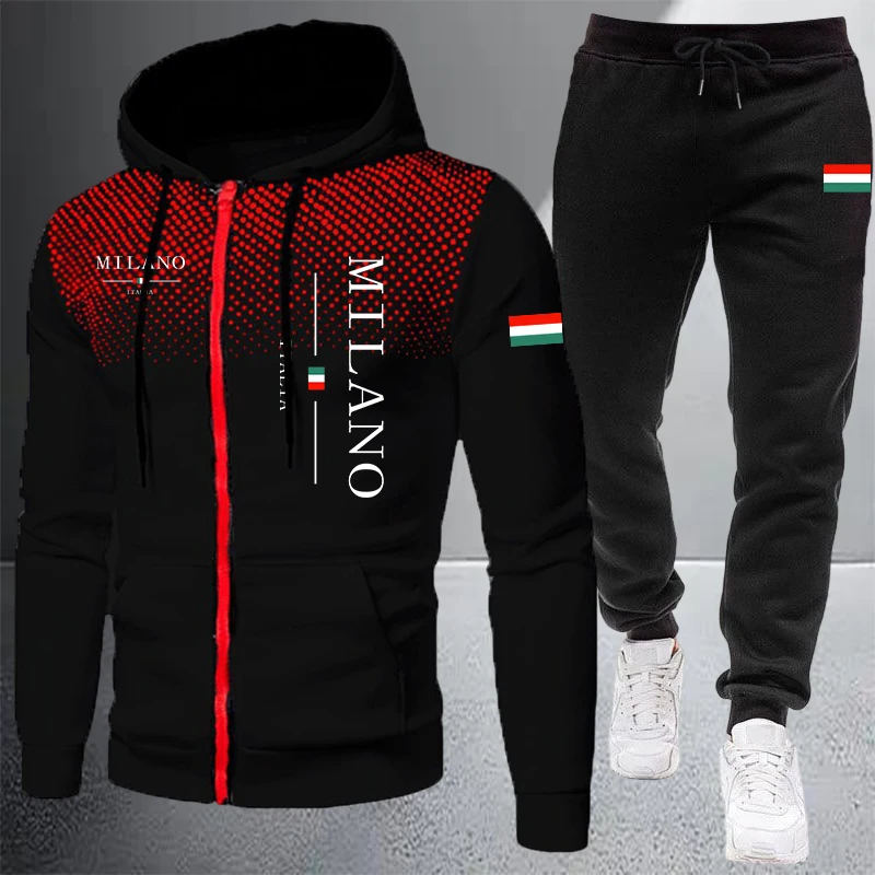 Winter Clothing Stores - 2026 High-end Erkek Giysileri Fermuarlı Kapşonlu