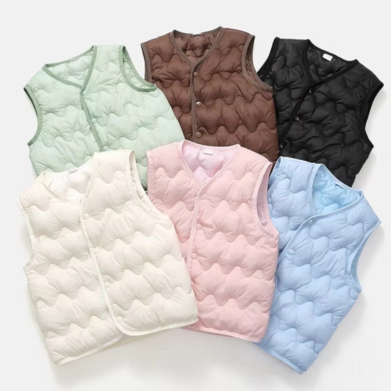 Winter Clothing 1 Year Old - Yeni Çocuk Sıcak Pamuk Yelek Moda
