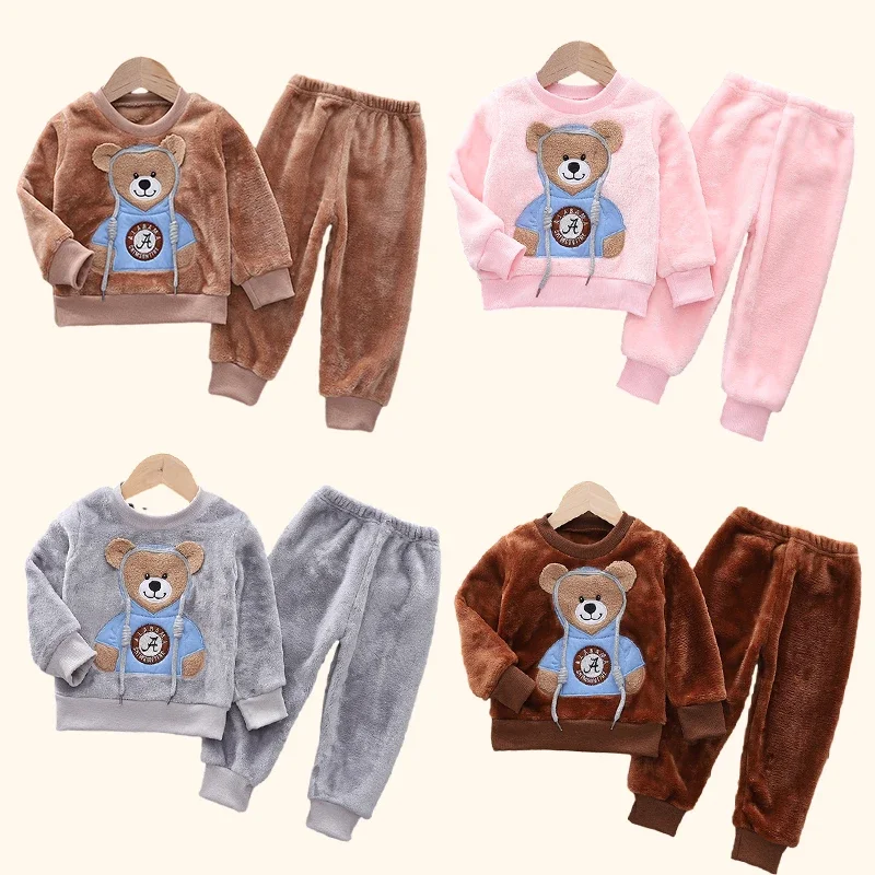 Winter Clothing 1 Year Old - Sonbahar Kış Çocuk Giyim Bebek Pijama