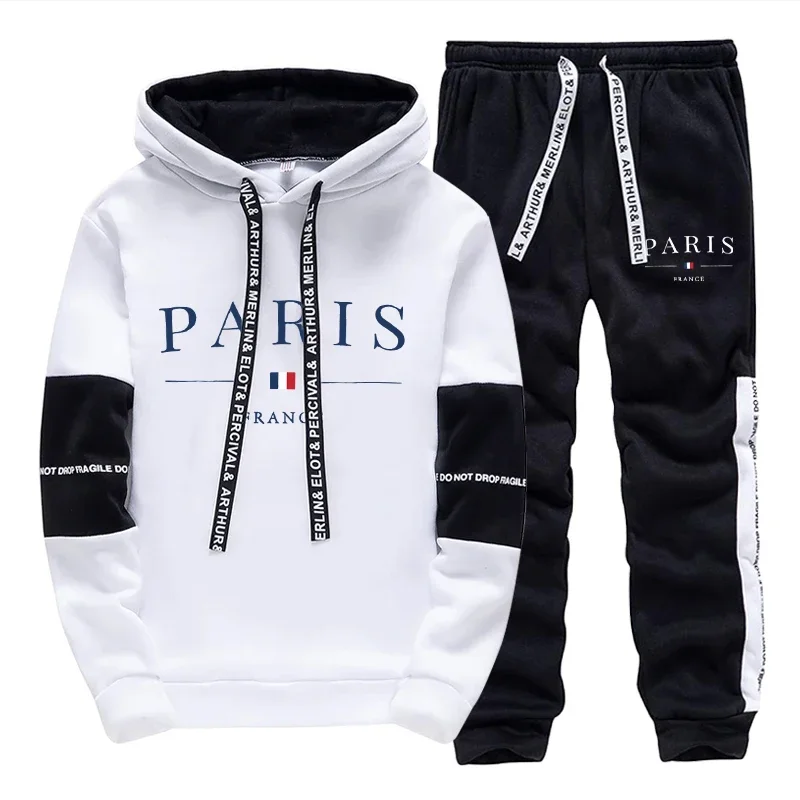 Winter Clothing Outdoor - Erkek Eşofman Takımı 2 Parça Baskılı