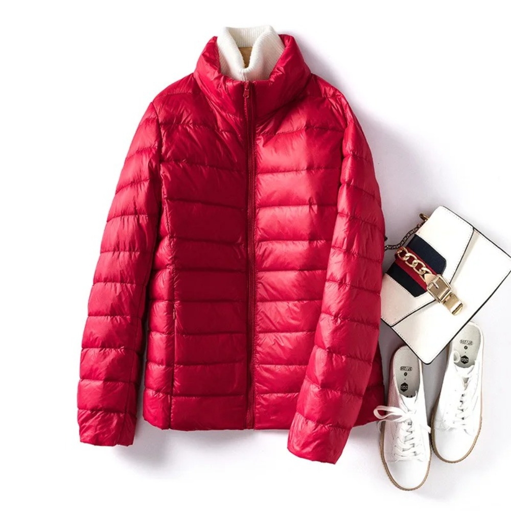Puffer Jacket Women Down - Ultra Hafif Paketlenebilir Bahar uzun kaban