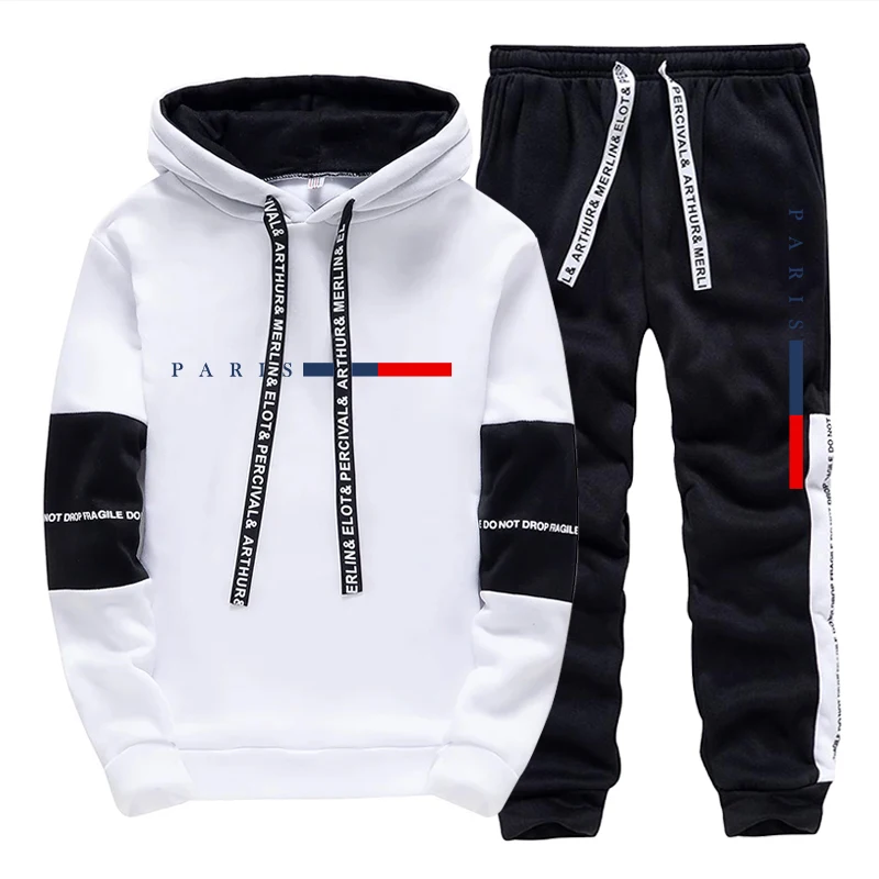 Winter Clothing Outdoor - Erkek Takımı/Hoodie/Pantolon Paris Modası Sonbahar Kış