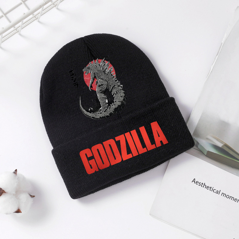 Winter Clothing 1 Year Old - Godzilla örme şapka Kış Bahar Serin