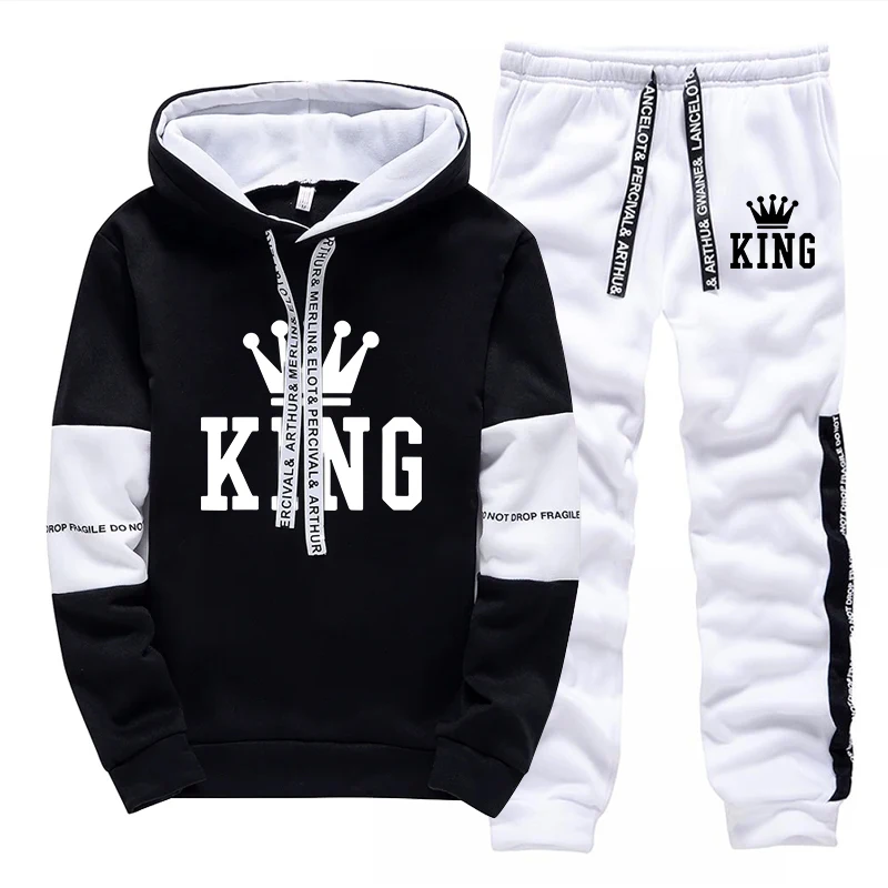 Winter Clothing Outdoor - King Printing Erkek Eşofman Takımı Günlük