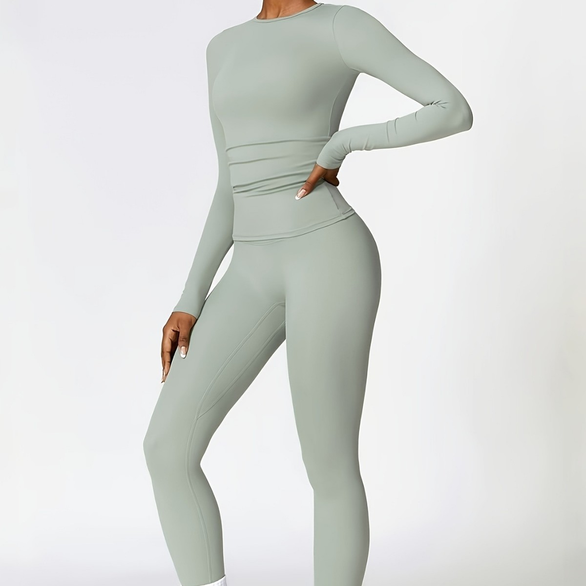 Dar kesim yoga kıyafeti ince u - Winter Clothing Outdoor incelemesi ve fiyatı