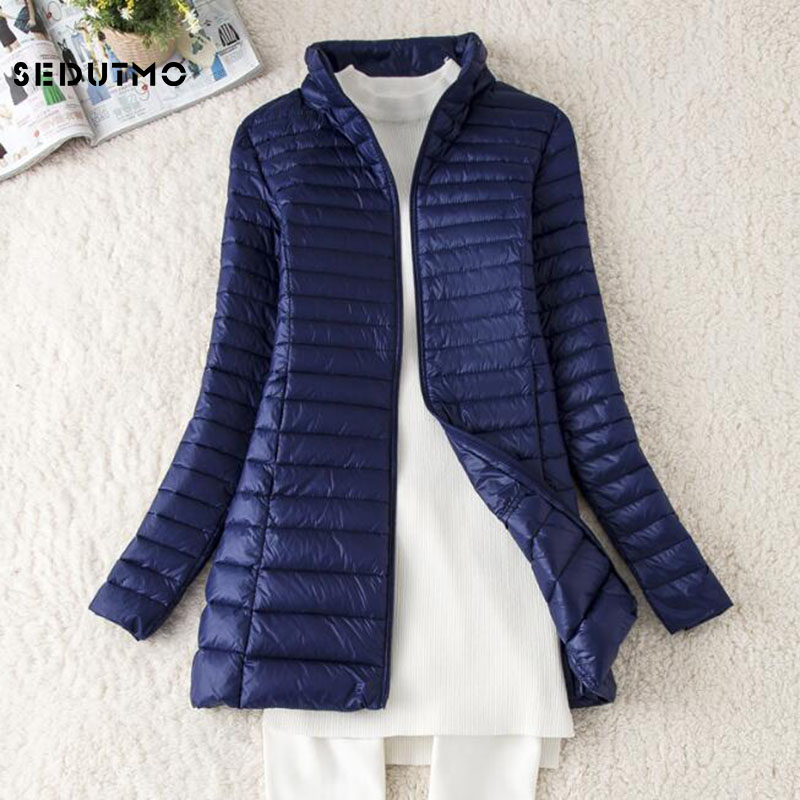 SEDUTMO kış uzun kadın aşağı c - Puffer Jacket Women Down incelemesi ve fiyatı