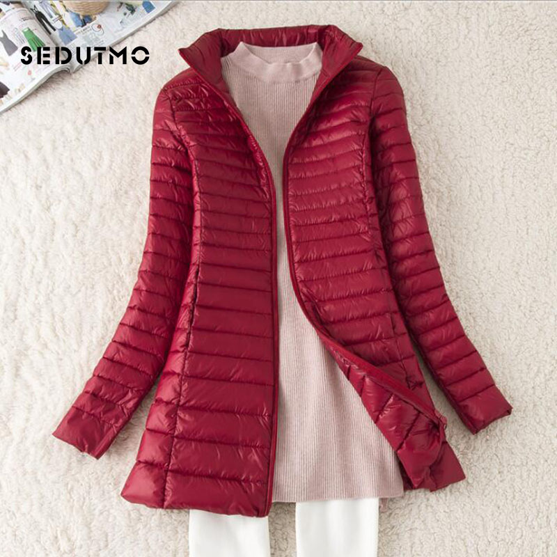 SEDUTMO kış uzun kadın aşağı c - Puffer Jacket Women Down incelemesi ve fiyatı
