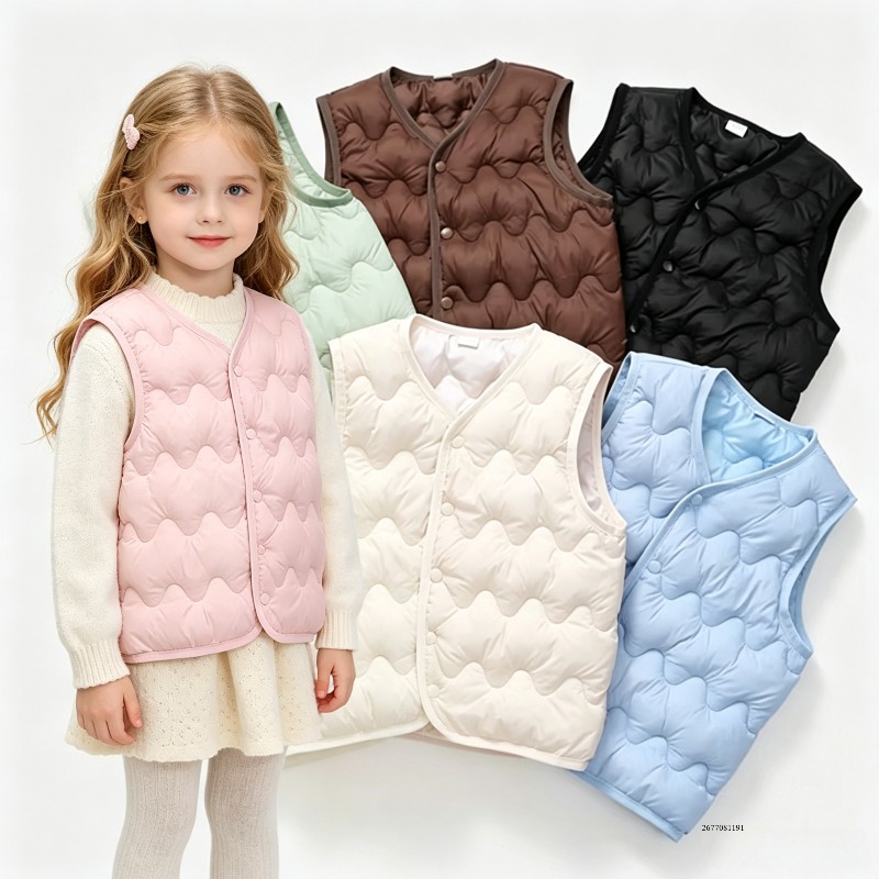 Yeni Çocuk Sıcak Pamuk Yelek M - Winter Clothing 1 Year Old incelemesi ve fiyatı