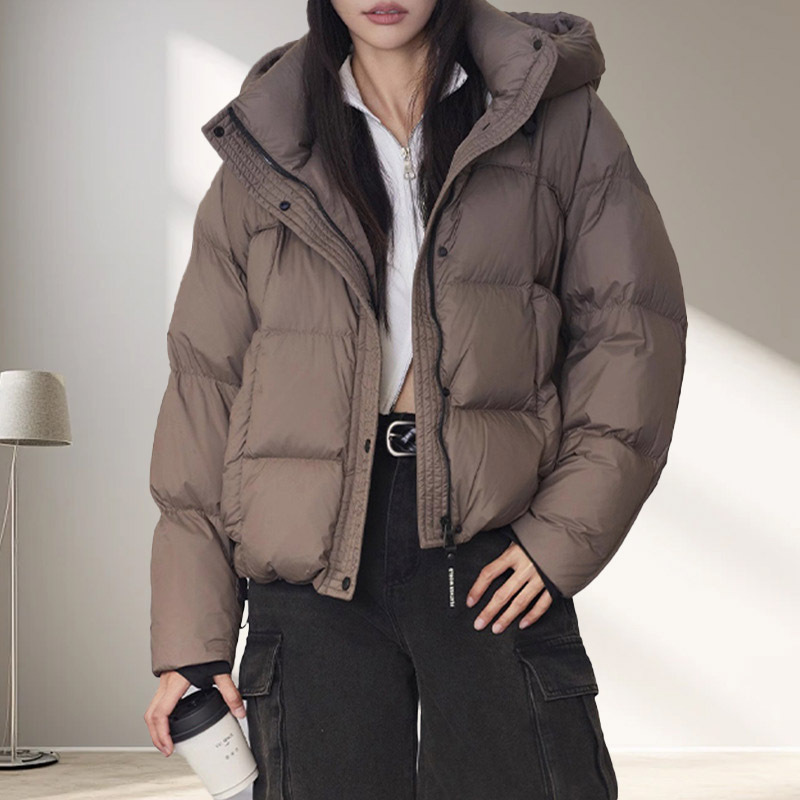 Kadın Kısa Beyaz Ördek Tüyü Ce - Puffer Jacket Women Down incelemesi ve fiyatı