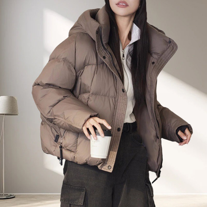 Kadın Kısa Beyaz Ördek Tüyü Ce - Puffer Jacket Women Down incelemesi ve fiyatı