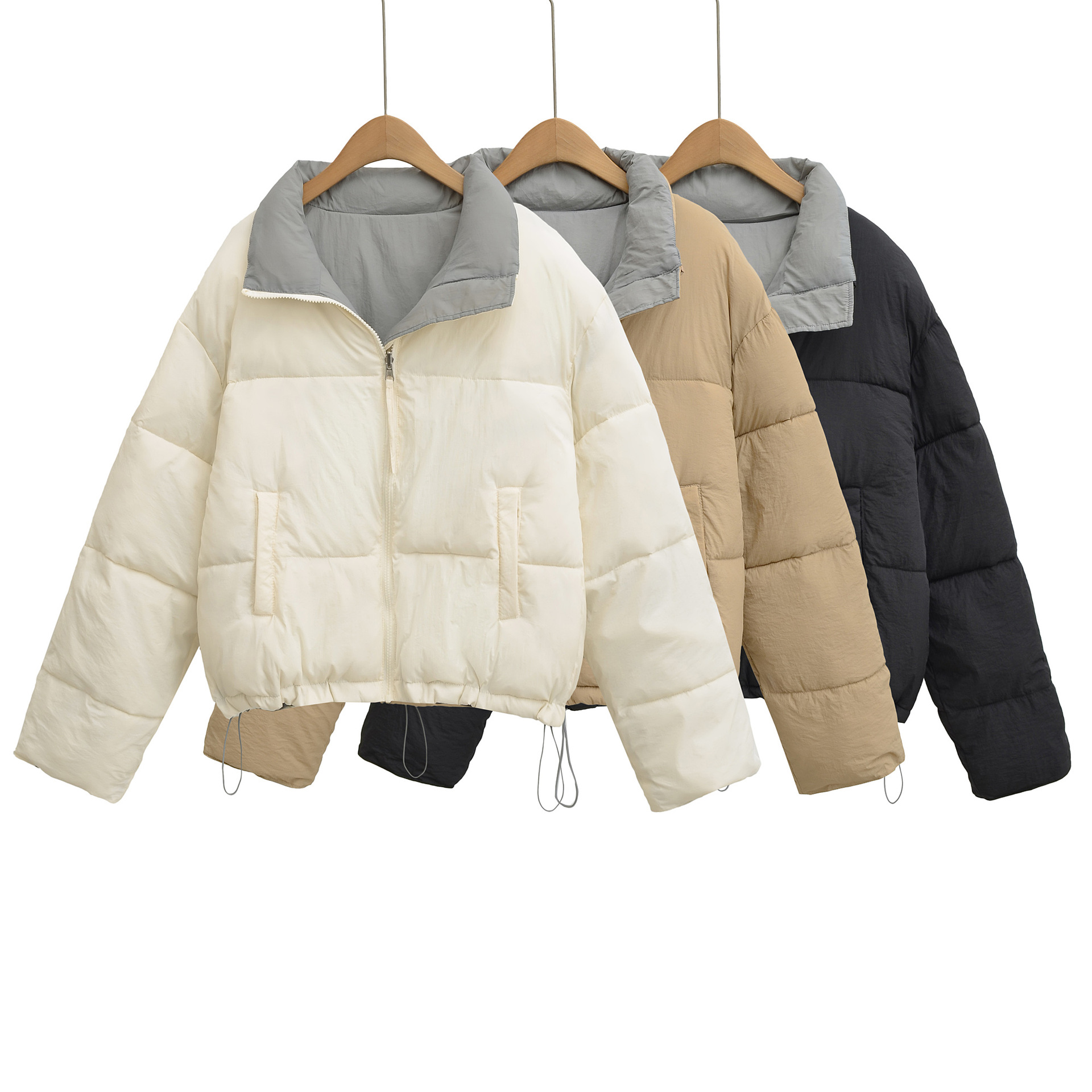 2025 Yeni Kısa Pamuklu Mont, M - Puffer Jacket Women Down incelemesi ve fiyatı